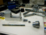 Small Slide disassembled.